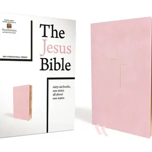 NIV "The Jesus Bible" - Comfort Print, Six-Six Books, One Story, One Name, Easy to Read for Devotionals & Study Gifting