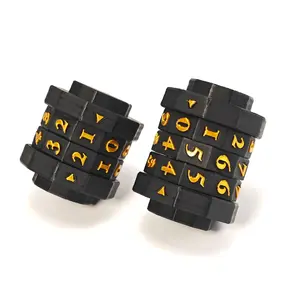 3D Password Lock Design Counter, 1 Count Creative Desktop Decoration, Suitable for Temporary Recording Numbers in Games and Learning Work