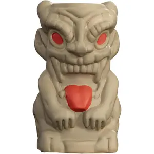 Krampus Tiki Mug Ceramic 15 oz. Xmas Fun Party Cup