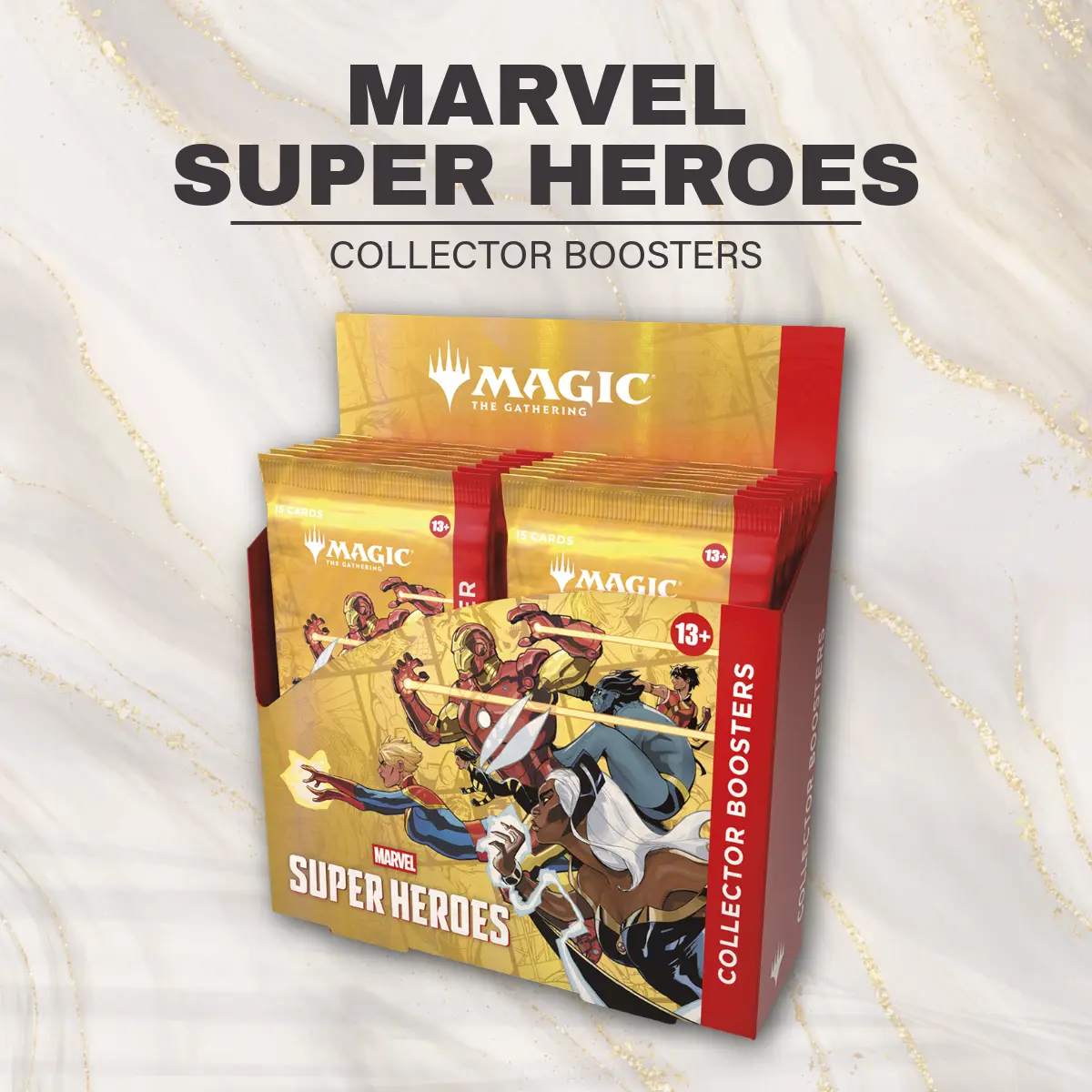 Marvel Super Heroes Collector Booster Box