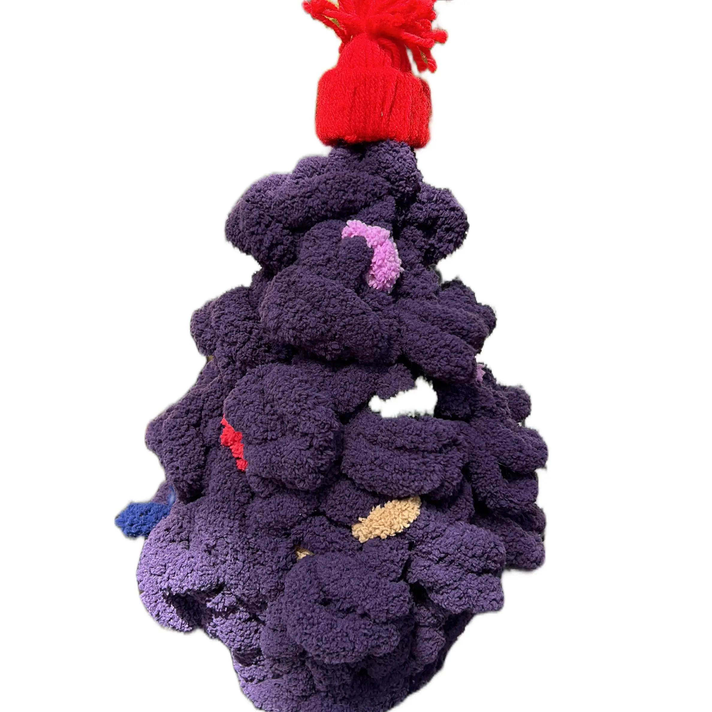 Knit Christmas Tree 12 Inch - Festive Home Decor