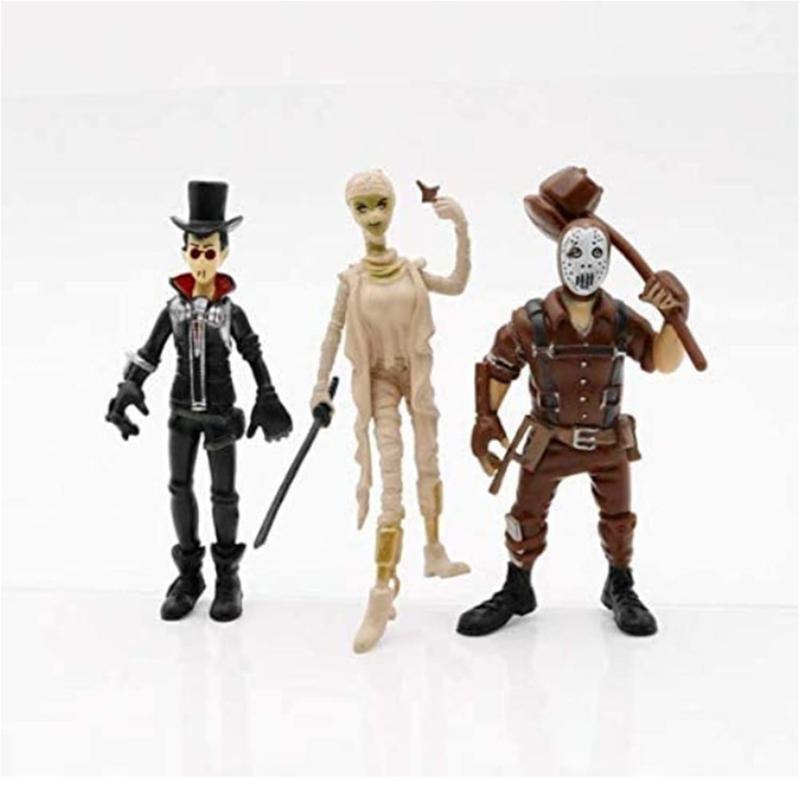 Fortnite Figure Toy Set, 8-Piece Action Figures with Weapons, Perfect Gift for Gamers, Home Decor, Fan Gifts, Collectible Models