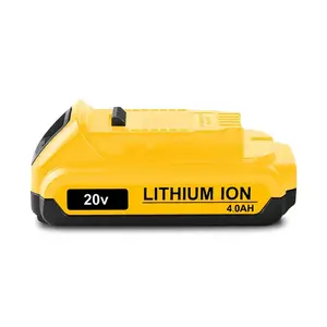 DCB203 20V 4Ah Compact Battery for Dewalt 20V Max XR Battery 4.0Ah 3.0Ah 2.0Ah 1.5Ah DCB240 DCB230 DCB201 20 Volts Lithium Ion Battery 20V 4Ah Max XR Compact Battery
