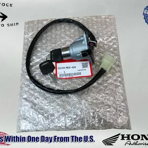 Honda Genuine OEM Ignition Key Switch VT 1100 C C2 C3 2 Keys 35100-MCK-A00