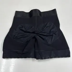 Bottom Lifter Shorts, High-Waisted Tummy Control Shapewear for Women, Seamless Body Shaping Underwear