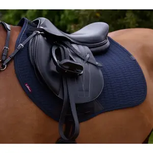 IT05919 LeMieux Essence Eurojump Square English Saddle Pad - Navy