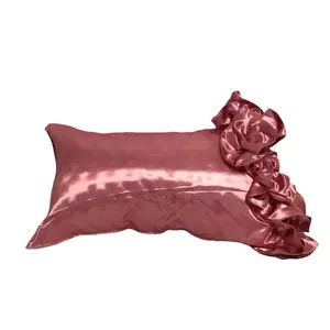 Pink Blush Satin Pillows