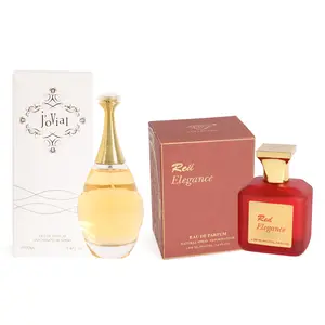 J' Ovial and Red Elegance Women's Perfume Bundle - 100ml/3.4fl.oz. each - Spray Perfume Set for Women