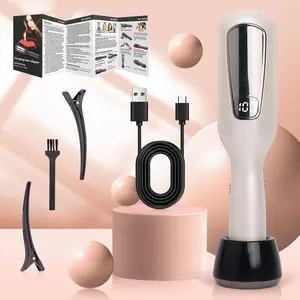 Portable Hair Trimmer with Built-In Lithium Ion Battery, Wireless Rechargeable Typ-C Electric Clipper for Split Ends, Lightweight Trimmer, New Model Gift Choice