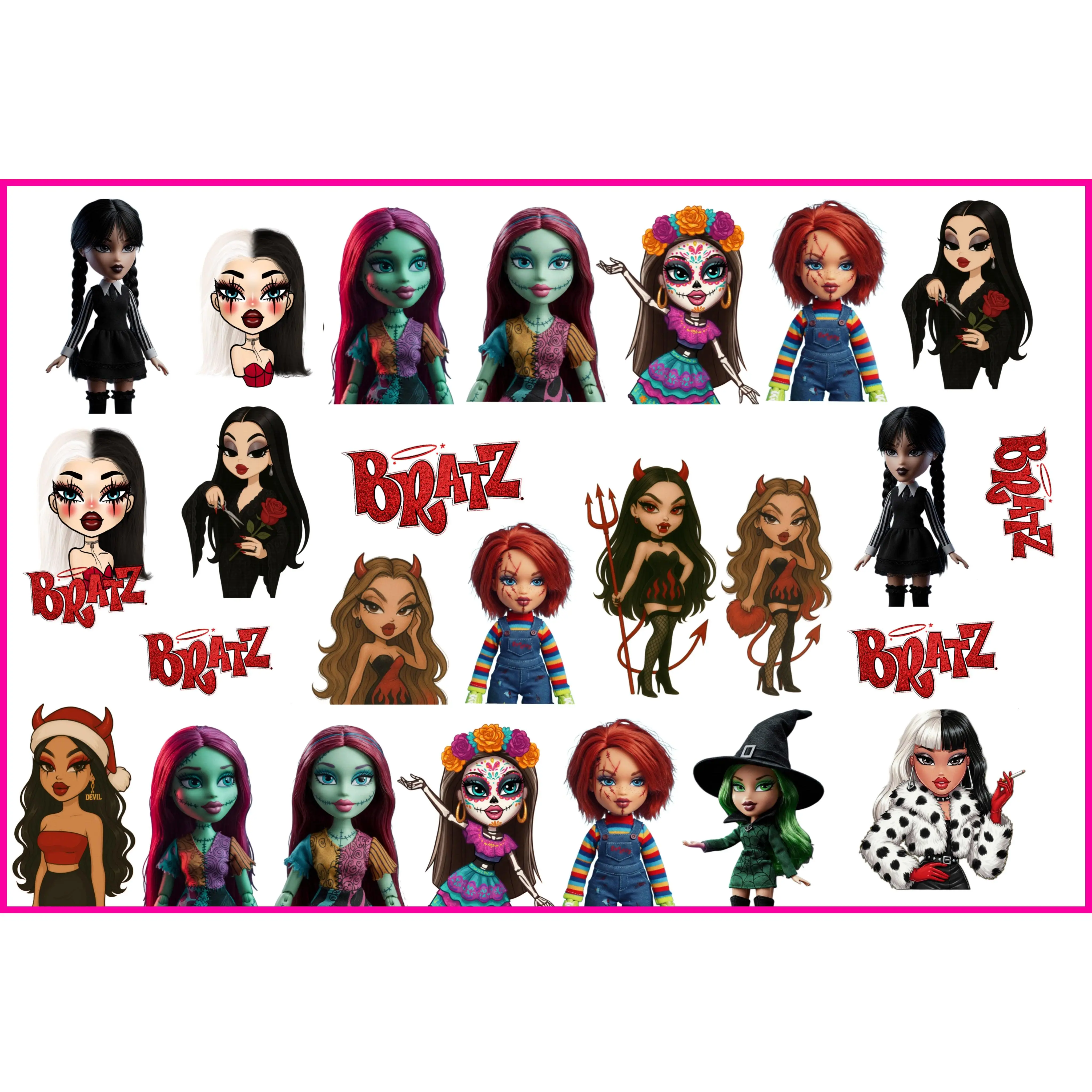 Bratz Halloween Premium Decal