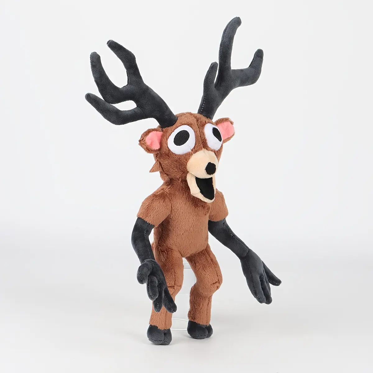 Cute Forest Deer Plush Toy, Stuffed Animal, Soft Animal with Big Eyes, Perfect for Kids Home Decor, Birthday Party, Christmas Gift