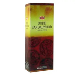 Hem Oodh Sandalwood Incense Stick | Single Stick | Aromatherapy & Meditation