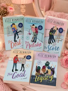 Elle Kennedy Off-Campus Series 5-Book Set – The Deal, The Mistake, The Score, The Goal & The Legacy, College Hockey Romance Collection, BookTok Gift Set