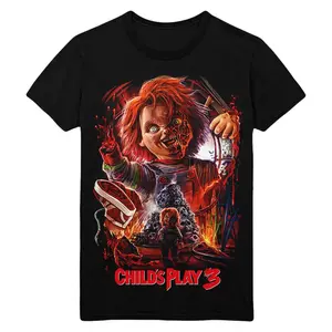 Chucky Horor T-shirt Halloween Gift For Fans Unisex