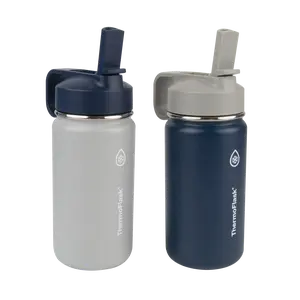 14oz Kids Bottle 2 Pack w/ Straw Lid