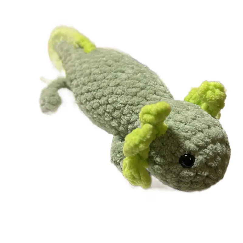 Crochet Green Axolotl Crochet Green Axolotl