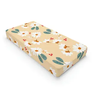 Floral Baby Changing Pad Cover