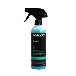 Malco SLIK SiO2 Paint Protectant Spray - Quick Easy-to-Use Wet/Dry Application Hydrophobic UV Protection for Exterior Vehicles