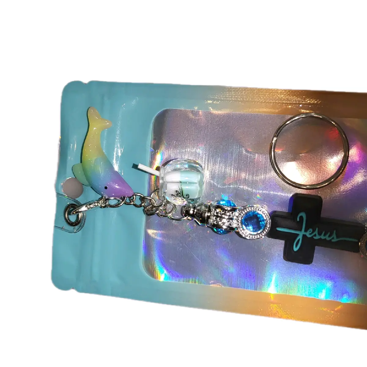 Faith Bling Custom Made Dangle Phone Charms - Smartphone & Cellphone Accessory for Enhanced Mobile Experience