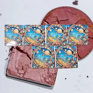 “Oops” Sublimated Cork Coaster Set - Celestial Design decorative coaster personalized  coasters