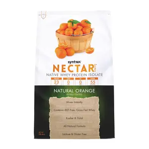 Syntrax Nutrition Nectar Naturals All Natural Whey Protein Isolate, Natural Orange, 2 lbs