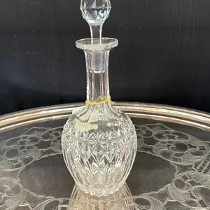 Antique English Cut Crystal Decanter