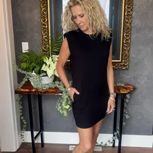 Muscle SLV Dress Black