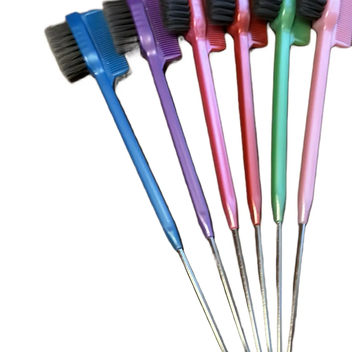 3 Way Edge Brush for Precise Hair Styling 3 Way Edge Brush for Precise Hair Styling