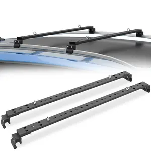 【EYOUHZ】Heavy Duty 300 LBS Universal Roof Rack Cross Bars Compatible with Flush & Raised Side Rails, Adjustable Crossbars Cargo Carrier Rooftop Luggage Cars Vehicles Suvs