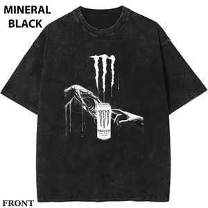 Minimal Horror Tee, Funny White Monster T-shirt, Dark Gothic Art Shirt, Grunge Aesthetic Outfit Womenswear Top