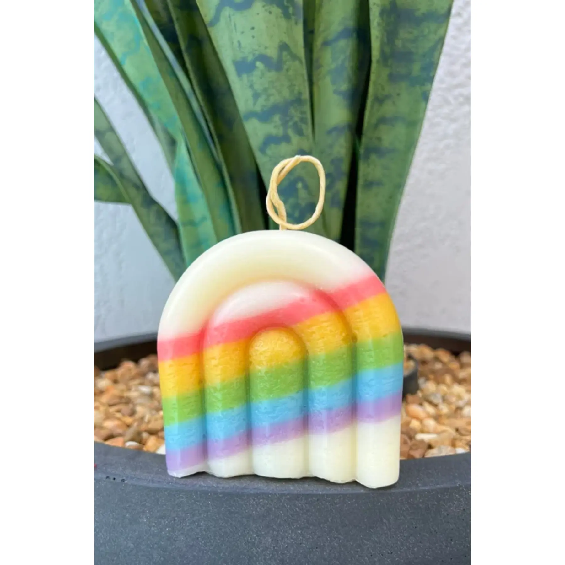 Maui Candlemakers Small Rainbow Candle