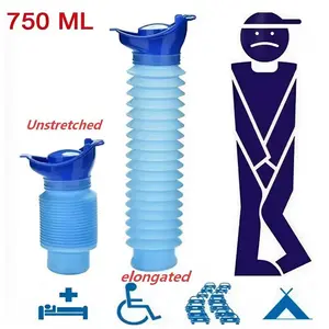 Portable Urinal Set for Car, Outdoor Standing Urine Bucket, Emergency Travel Reusable Camping Toilet, Leak-Proof Design, Camping Gear