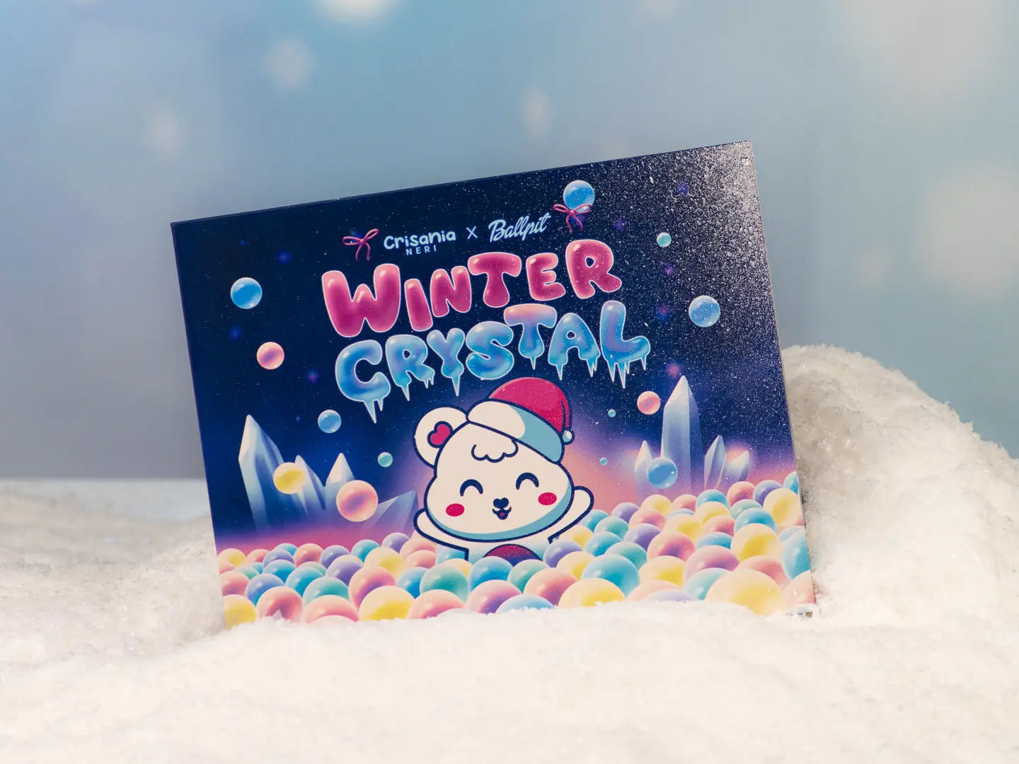 Winter Crystal - Crisania Nails x Ballpit Nails colab Collection