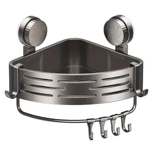 Portable Shower Rack with Hanging Design, Bathroom Corner Storage Shelf, Multi-Functional Bath Shower Accessories, Bathroom Shower Organizers, No Drilling Required