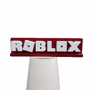 ROBLOX Logo Stand 2-Pack for $8 Super Nice Design Desk Supplies Set & Desk Organizer Perfect for Shelf or Desk Decorative Book Ends