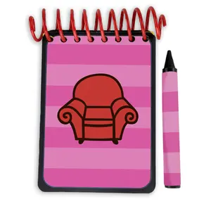Magenta Pink Handcrafted Handy Dandy Notebook