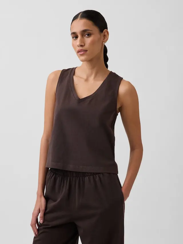Gap Women's Knit Crop Tank Top
