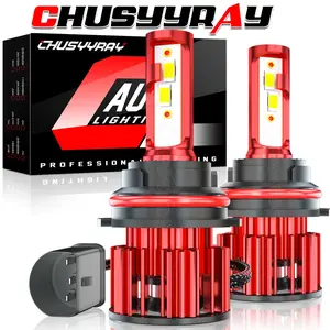 Led Headlight Kit 9007 HB5 6500K White Hi/Low Bulbs fit Dodge Durango 1998 1999 2000 2001 2002 2003