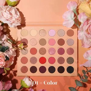 MAFFICK 30-Color Eyeshadow Palette Matte and Shimmer Multi-Color Palette