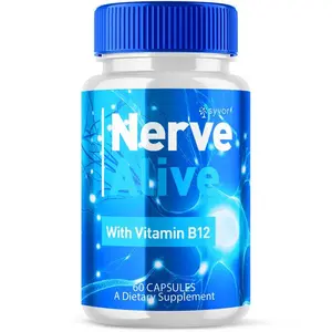 Nerve Alive Advanced Nerve Support Supplement Maximum Strength Formula 60 Capsules