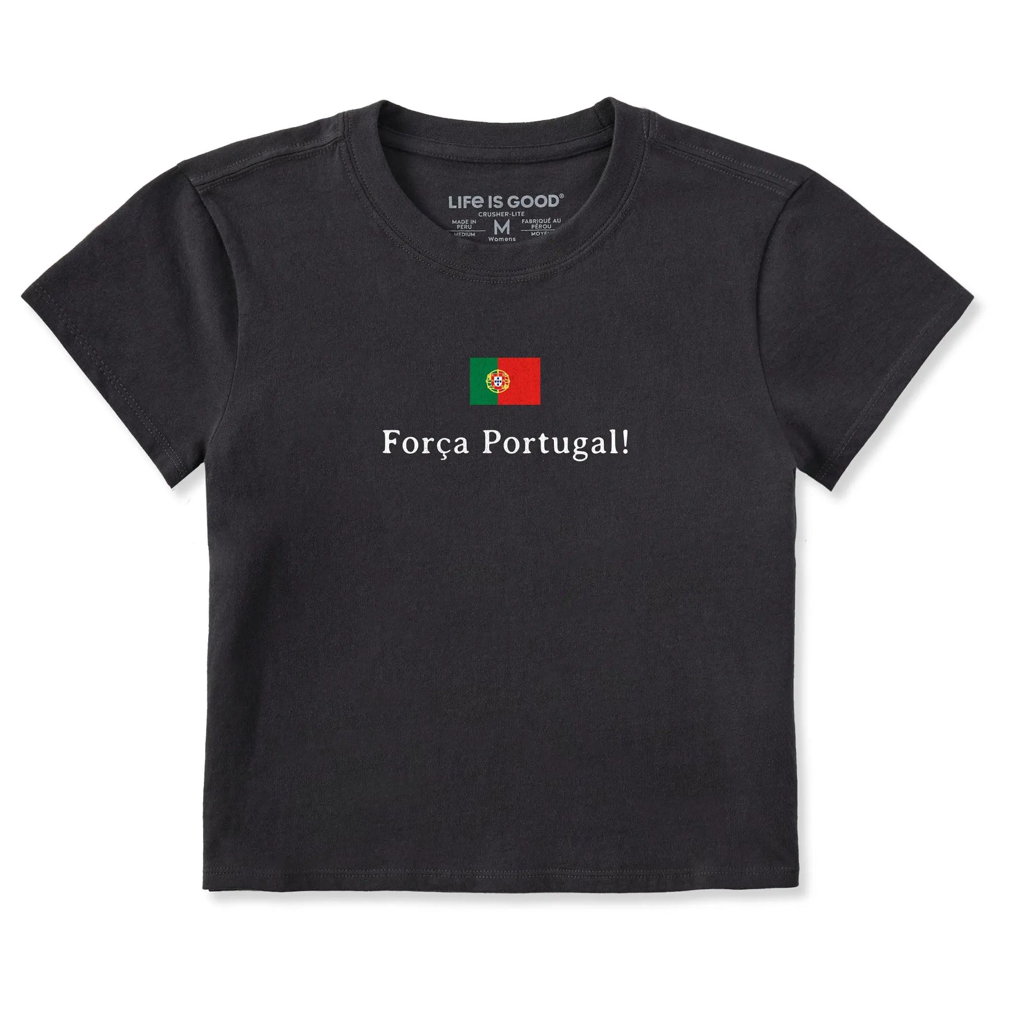 Women's Forca Portugal Crusher-LITE Shrunken Tee
