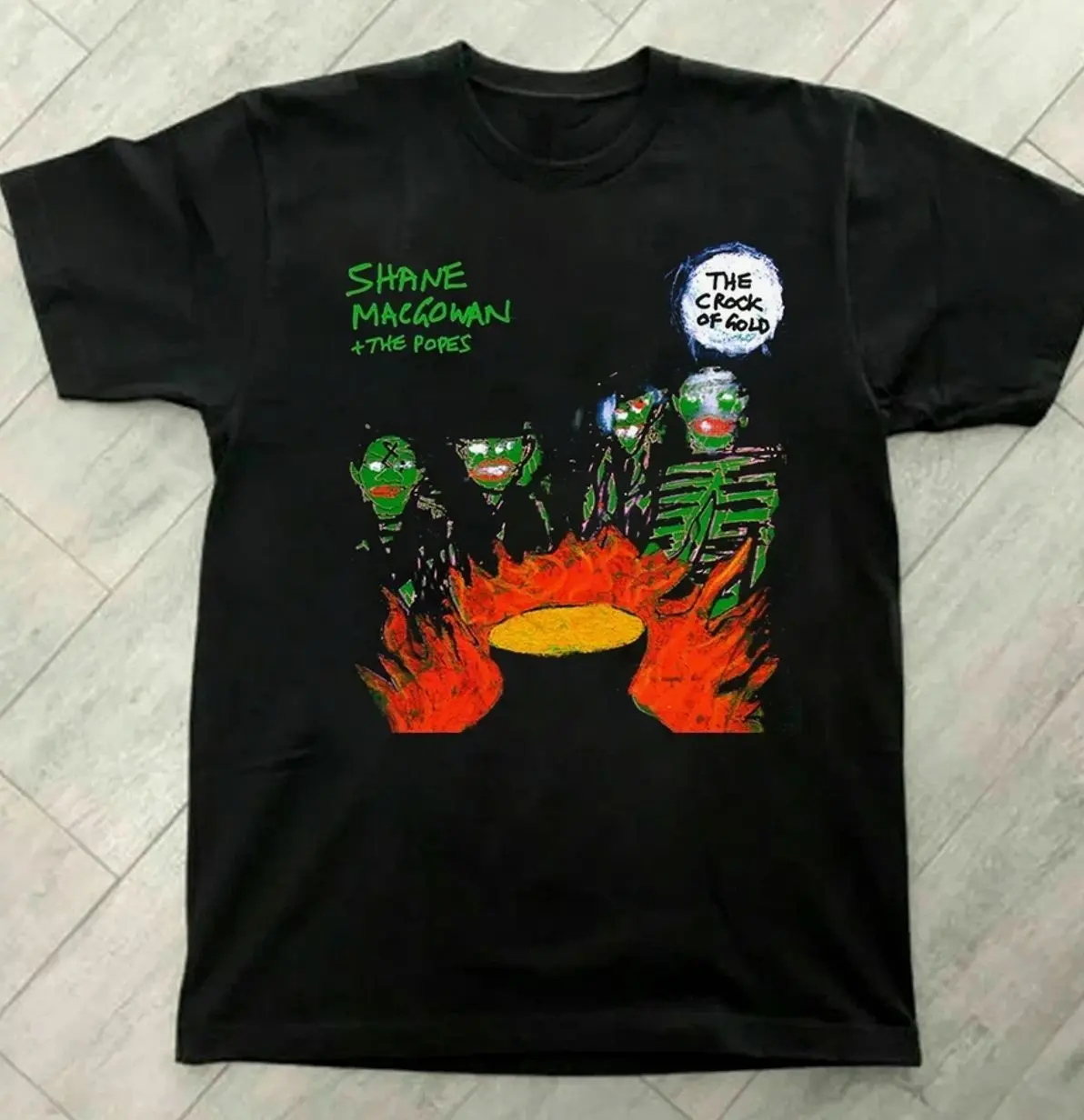 Shane MacGowan And The Popes The Crock Of Gold T-Shirt S To 5XL CA309 K