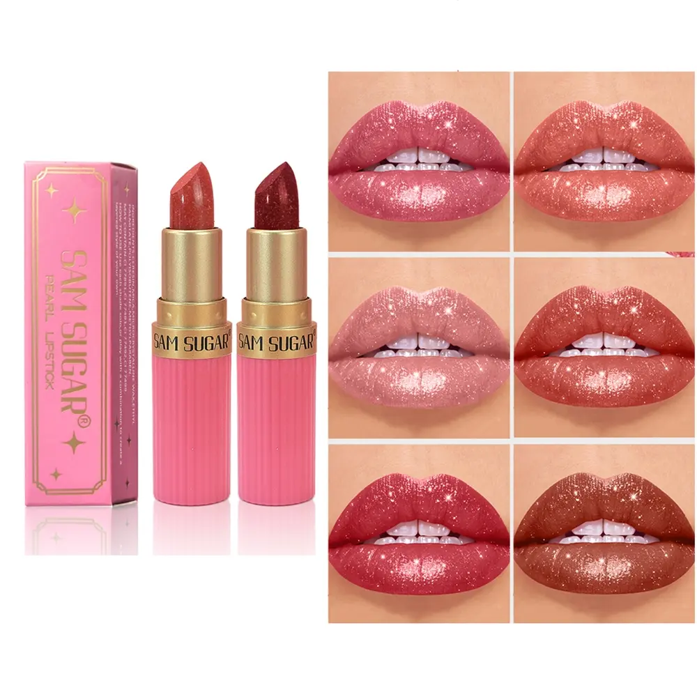 Chocolate Bar Lipstick Makeup Pearlescent Matte Not Easy Camel Matte Lipstick Glossy Lipbalm Glitter Lipgloss