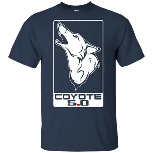 Mustang S550 S197 - 5.0 Coyote Emblem Graphic T-Shirt Sweatshirt Hoodie, Car Enthusiast Gift