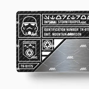 Storm soldier  inspired Themed Stickers. The Ultimate Rectangle Sticker for Anywhere & Anything | Waterproof Vinyl | Clean Minimal Tech Aesthetic | Perfect for Laptops, Phones & Everyday Use