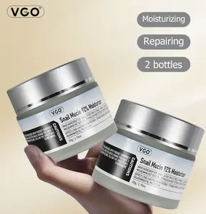 VGO Snail Mucin 92% Moisturizer - 50g Daily Repair Serum for All Skin Types, Nourishing & Hydrating, Gentle Formula with Antioxidants for Youthful Radiance