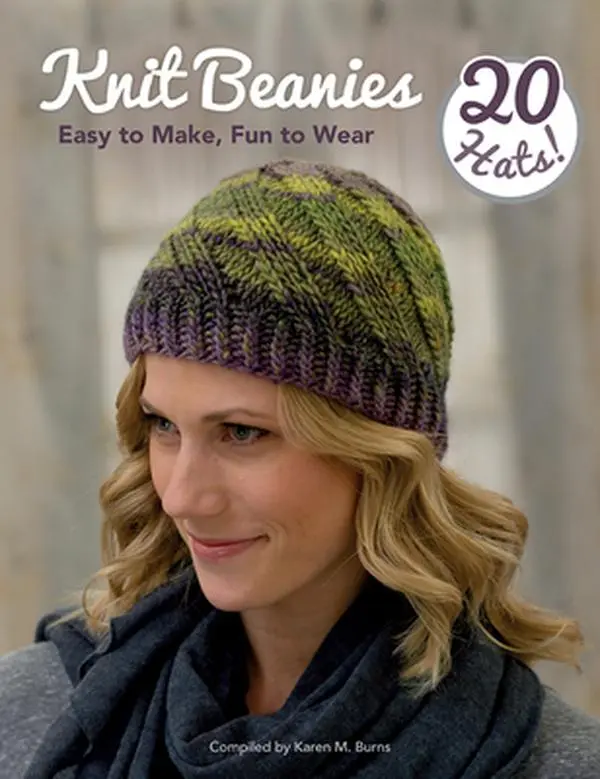 USED Book - Knit Beanies: Easy to Make, Fun to Wear by Burns, Karen M. (Paperback) - english
