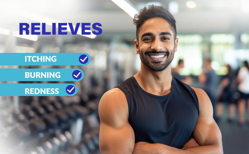 TAGRID Antifungal Soap with Tea Tree Oil – Fine Oatmeal Powder Body Bar for Deep Yet Gentle Cleansing – Body Wash for Jock Itch, Ringworm & Itchy Skin – Soothing Relief, Skin Balance & Herbal Cleanser (2 Bars)