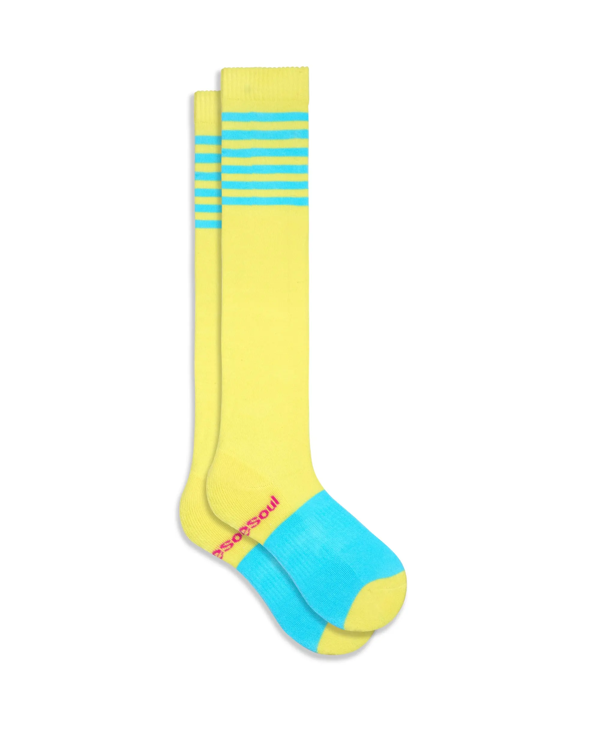 Sav Hudson Menswear Knee-High Long Socks - Soft Ultrahigh Mens Socks, Knee-Highs