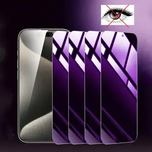 Full Coverage Anti-glare Privacy Phone Screen Protector, 4 Counts Tempered Glass Phone Screen Protective Film, Phone Accessories for iPhone 11 to 16 Series
